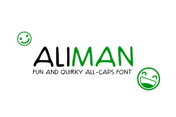 Aliman: A Handwritten Font for Modern Editorial Design