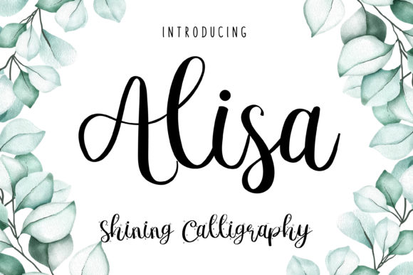 Alisa Font: Elevating Web Design with Handwritten Elegance