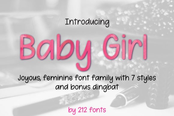 Baby Girl: A Handwritten Font for Your Brand