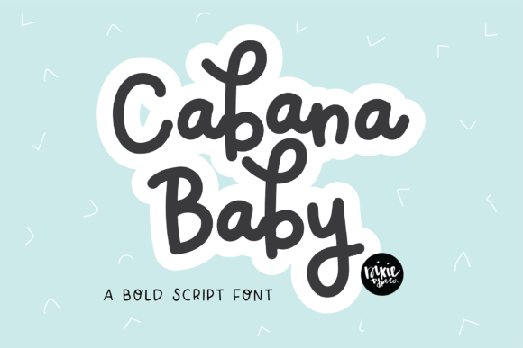 Cabana Baby: A Friendly Handwritten Font for Your Brand