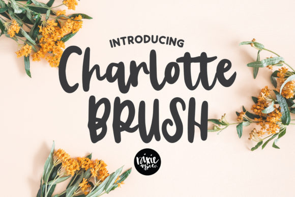 Charlotte Brush: The Handwritten Font for Authentic Branding