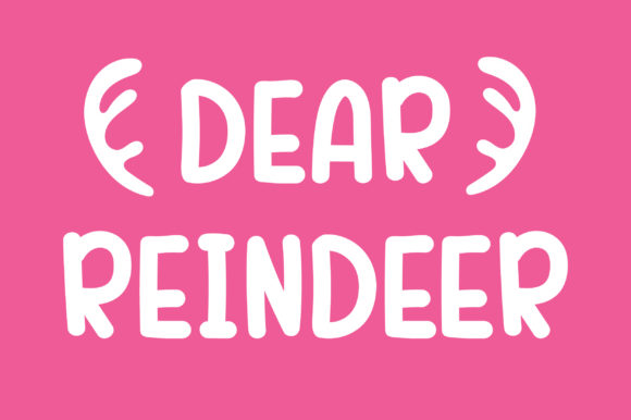 Dear Reindeer: A Cheerful Script Font for Marketers