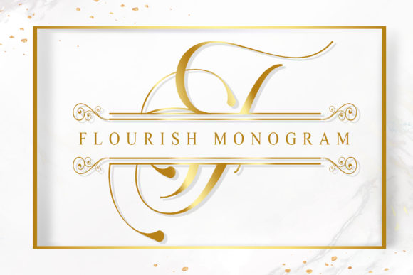 Flourish Monogram: An Elegant Script Font Review