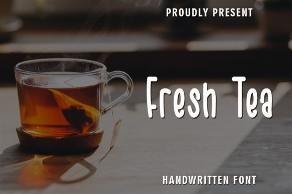 Fresh Tea: A Handwritten Font for Authentic Branding