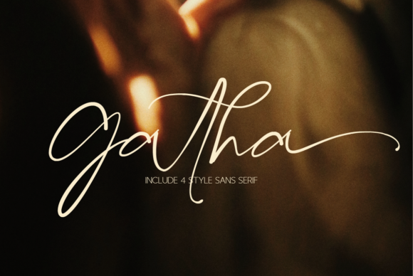 Gatha Duo Font: The Perfect Script and Sans Serif Pair