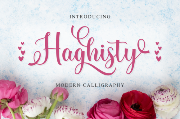 Haghisty: A Magical Handwritten Font for Crafters