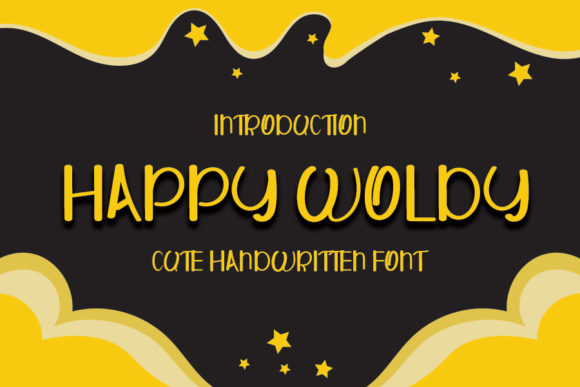 Happy Woldy: A Friendly Handwritten Font for Your Brand
