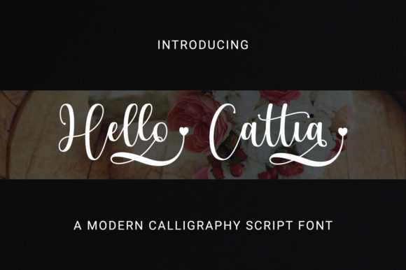 Hello Cattia: A Friendly Handwritten Font for Your Brand