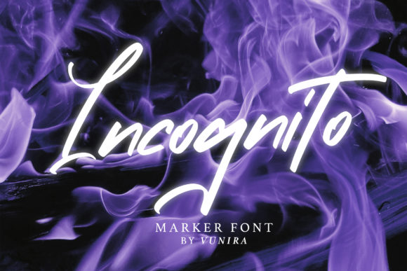 Incognito: A Premium Handwritten Font for Campaigns