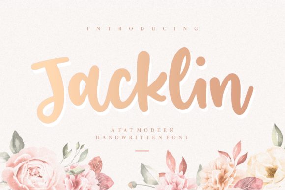 Jacklin: The Handwritten Font for Bold Branding