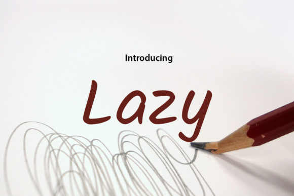 Lazy Font Review: A Delicate Handwritten Typeface for Branding