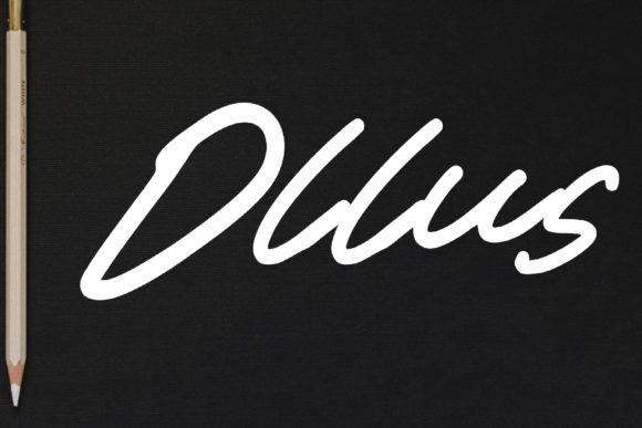 Ollus: A Sweet Handwritten Font for Makers