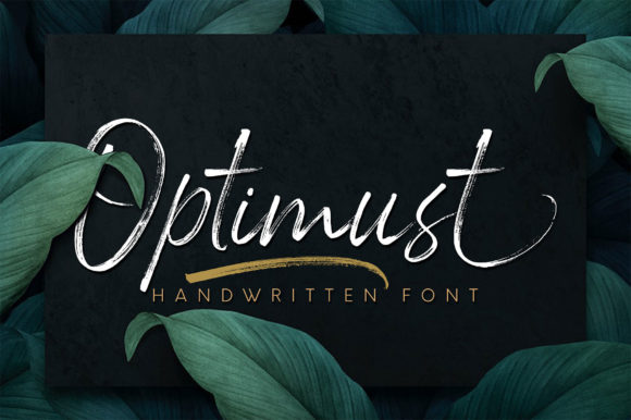 Optimust: The Elegant Handwritten Font for Marketers
