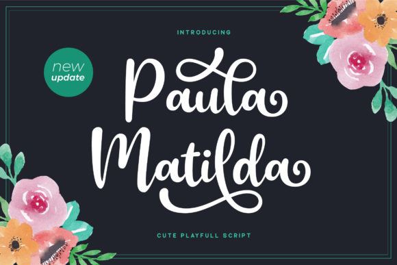 Paula Matilda: An Elegant Handwritten Font for Branding