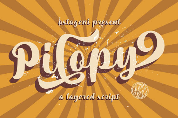 Pilopy: A Vintage Script Font for Business Branding