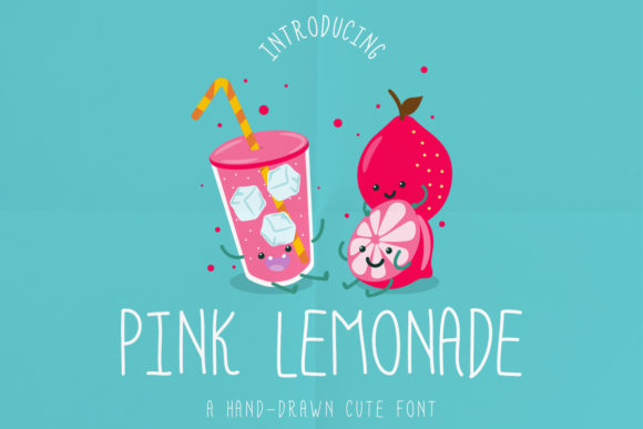 Pink Lemonade: A Playful Handwritten Font for Branding