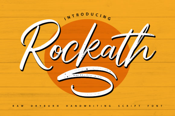 Rockath: A Distinct Handwritten Font for Modern Marketing