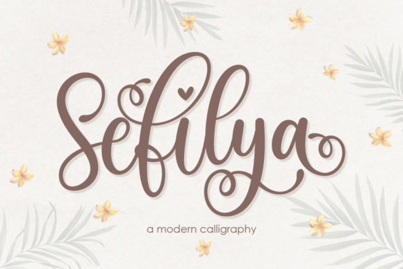 Sefilya: The Elegant Script Font for Your Brand