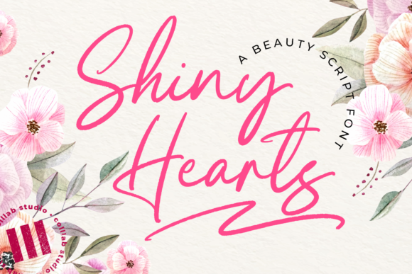 Shiny Hearts: A Premium Script Font for Branding
