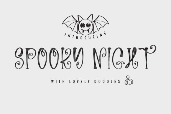Spooky Night: A Unique Handwritten Font for Web Design
