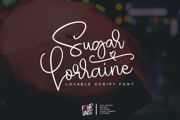 Sugar Lorraine: A Web Designer's Review of This Elegant Script Font