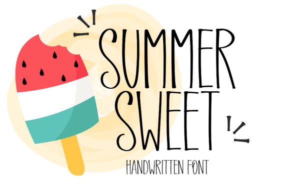 Summer Sweet: A Handwritten Font for Web Design