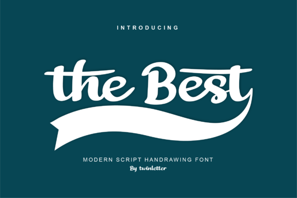 The Best: A Handwritten Font for Modern Web Design
