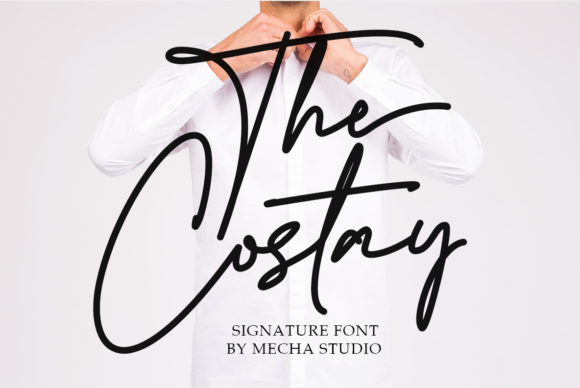 The Costay: A Bold Handwritten Font for Web Design