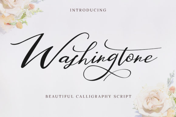 Washingtone: A Handwritten Font for Modern Web Design